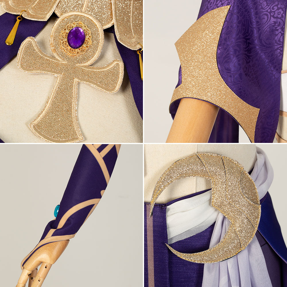 Genshin Impact Candace Cosplay Costume
