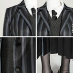 Wednesday Addams School Uniform Cosplay Costume