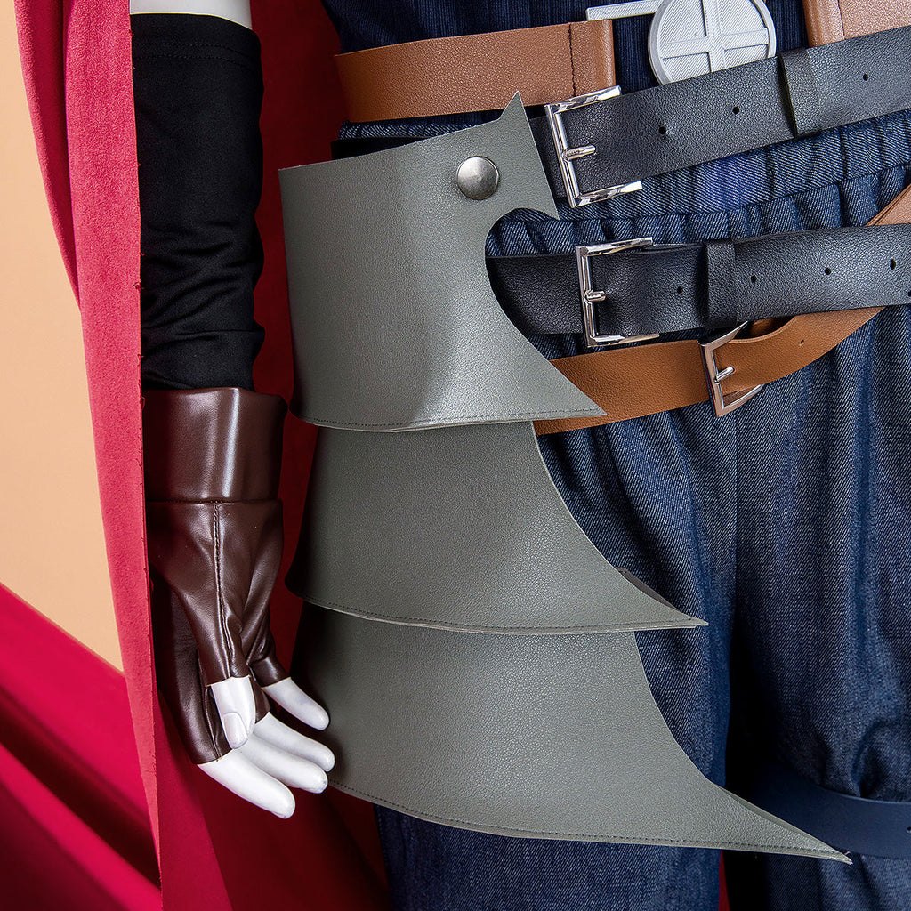 Kingdom Hearts Dissidia Final Fantasy Cloud Strife Cosplay Costume