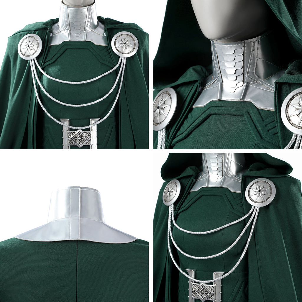 Avengers: Doomsday Latverian Witch Green Cosplay Costume