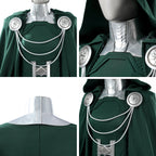 Avengers: Doomsday Latverian Witch Green Cosplay Costume