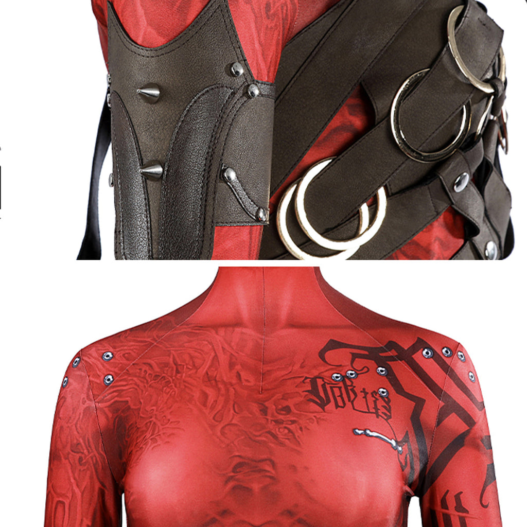 Baldur's Gate 3 Karlach Black Cosplay Costume