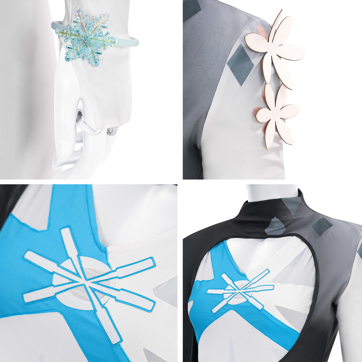Marvel Rivals Luna Snow Cool Summer Cosplay Costume