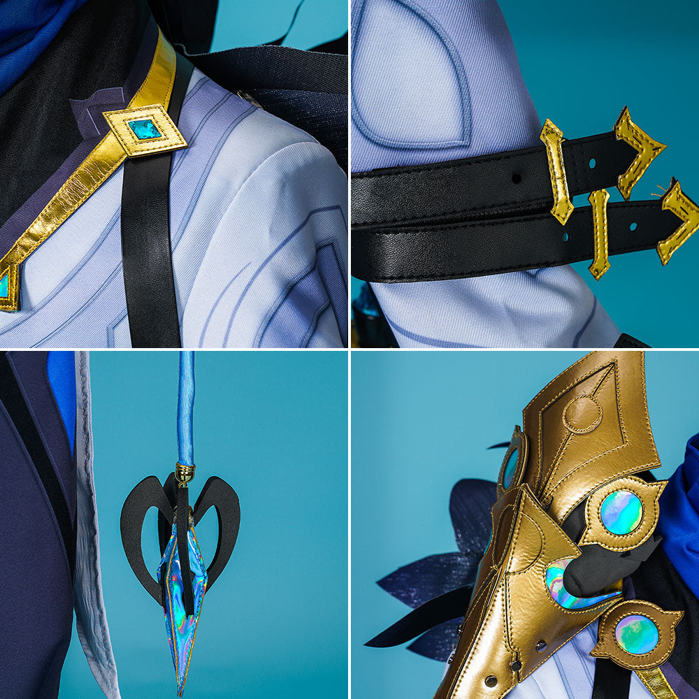Genshin Impact Fatui Il The Doctor Cosplay Costume