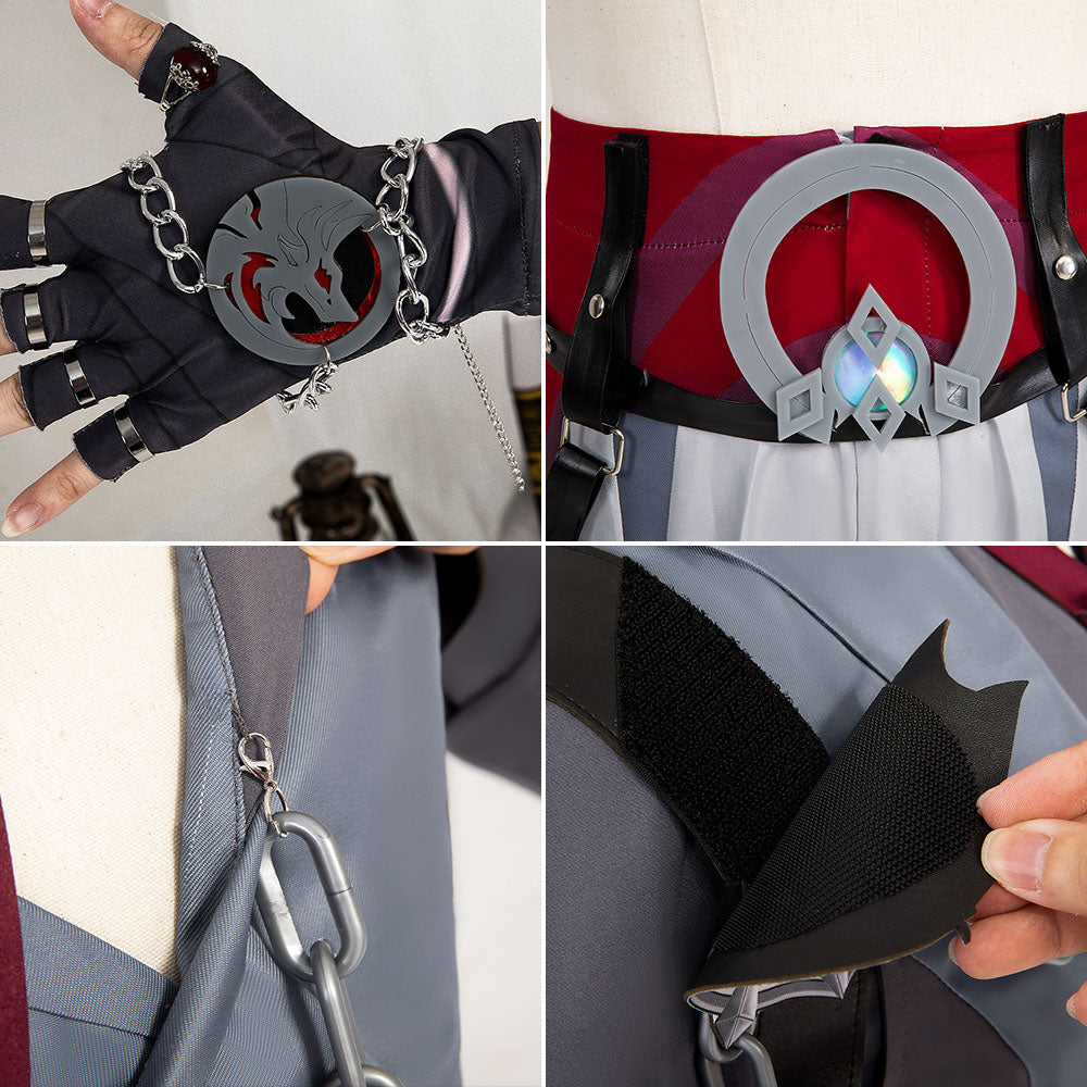 Genshin Impact Wriothesley Cosplay Costume