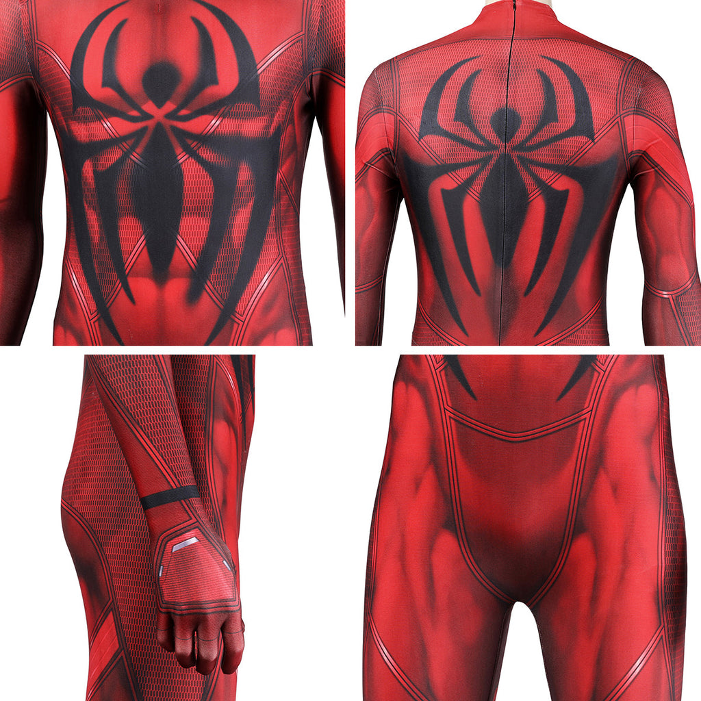 Marvel's Spider-Man 2 Scarlet Spider Cosplay Costume