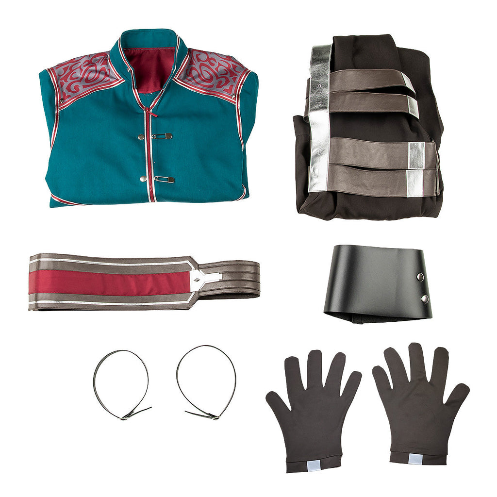 Arcane Season 2 Jayce Green Cosplay Costume