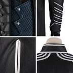 Devil May Cry 5 Vergil Black Cosplay Costume
