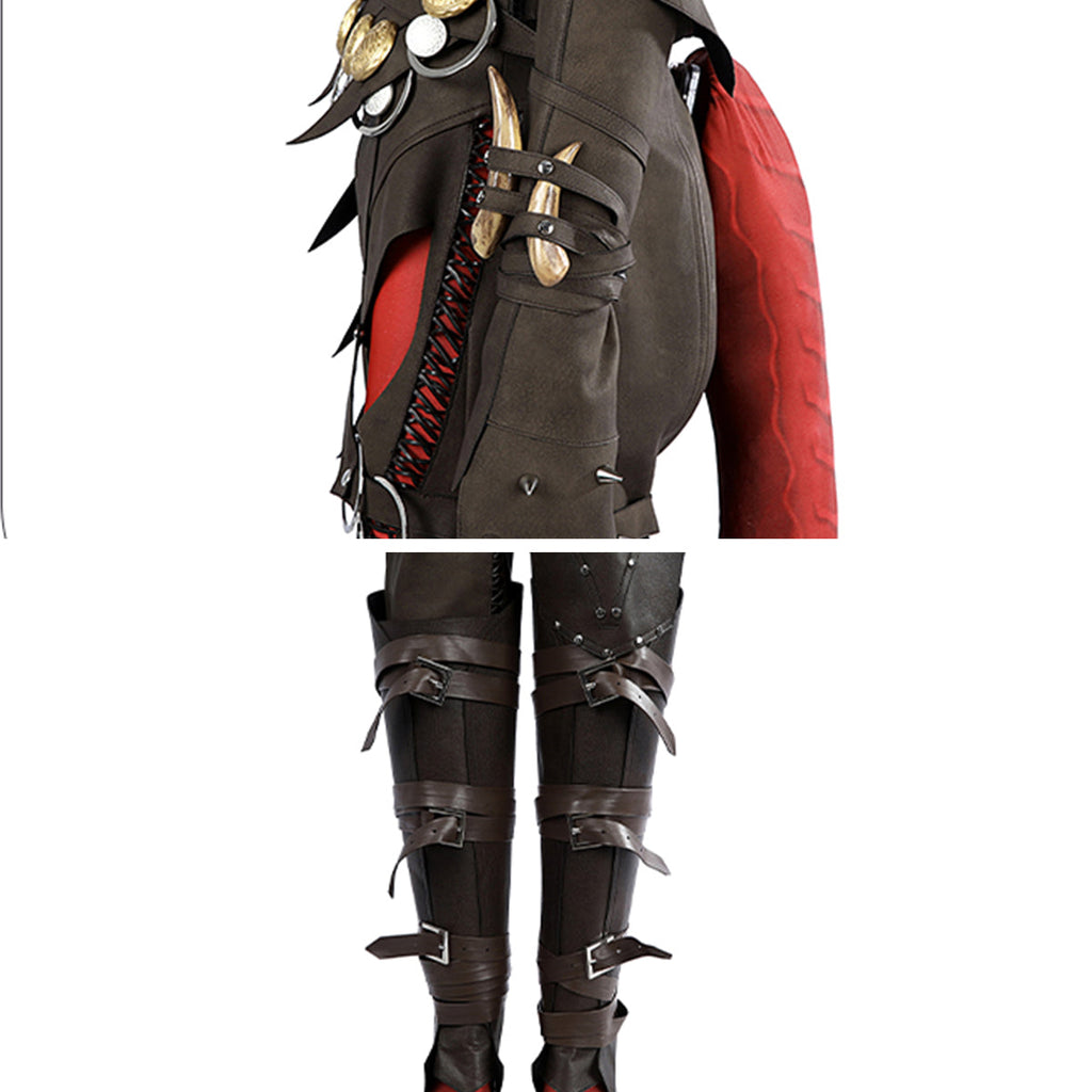 Baldur's Gate 3 Karlach Black Cosplay Costume