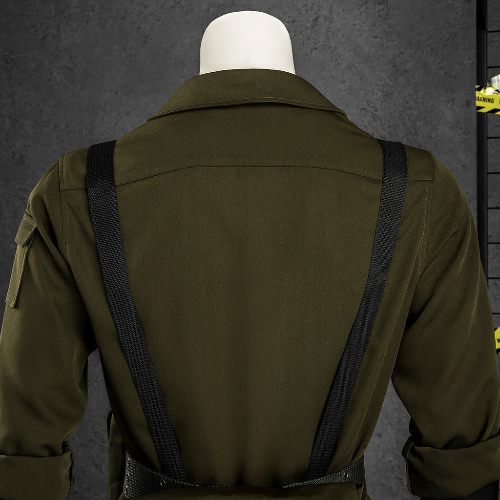 Metal Gear Solid Delta: Snake Eater MGS3 Big Boss Naked Snake John Solid Snake Green Cosplay Costume