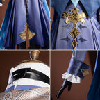 Genshin Impact Fontaine Neuvillette Cosplay Costume