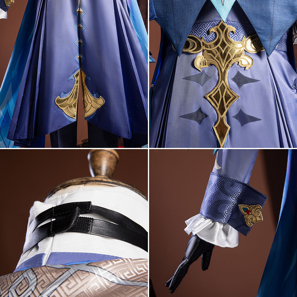 Genshin Impact Fontaine Neuvillette Cosplay Costume