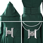 Avengers: Doomsday Latverian Witch Green Cosplay Costume