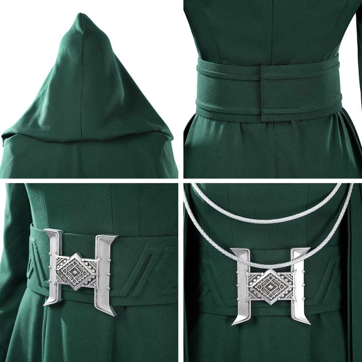 Avengers: Doomsday Latverian Witch Green Cosplay Costume