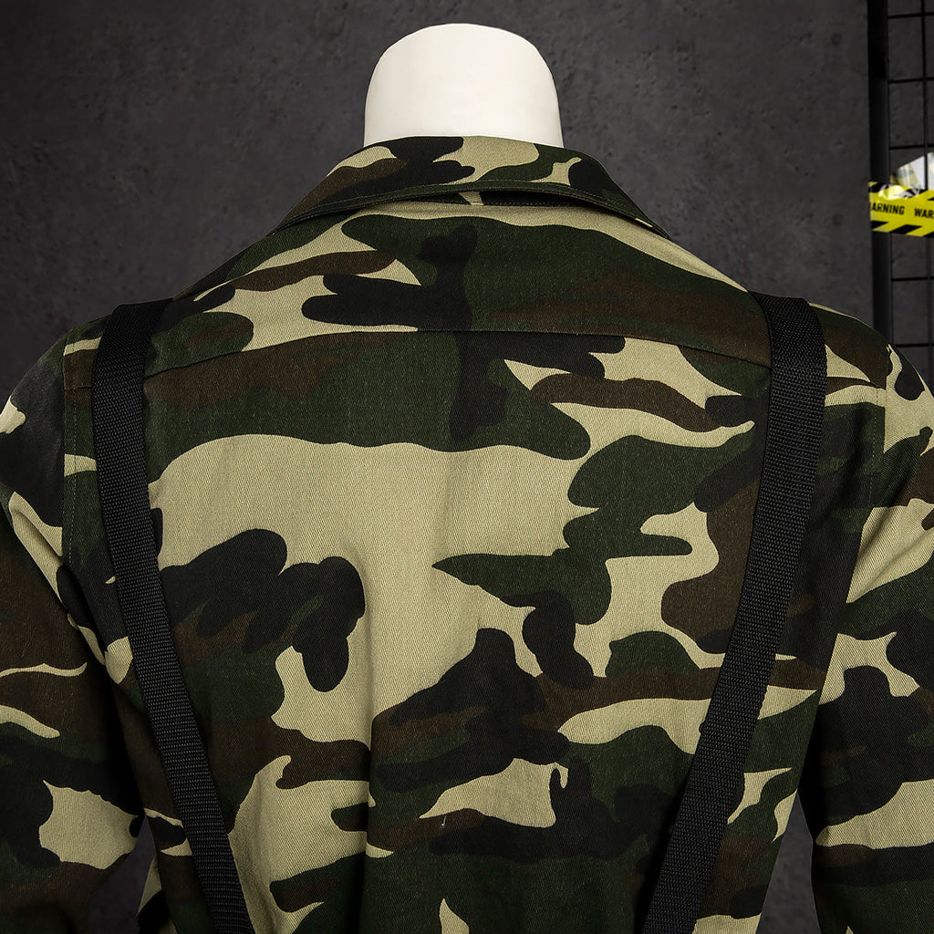 Metal Gear Solid Delta: Snake Eater Big Boss Naked Snake Military Camouflage Uniforms Cosplay Costume