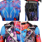 Spider-Verse Spider-Punk Hobie Cosplay Costume with Wig