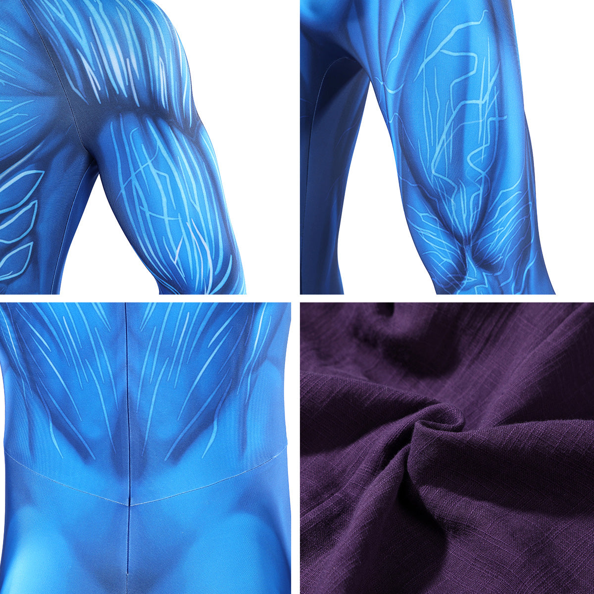 Masters of the Universe Skeletor Cosplay Costume