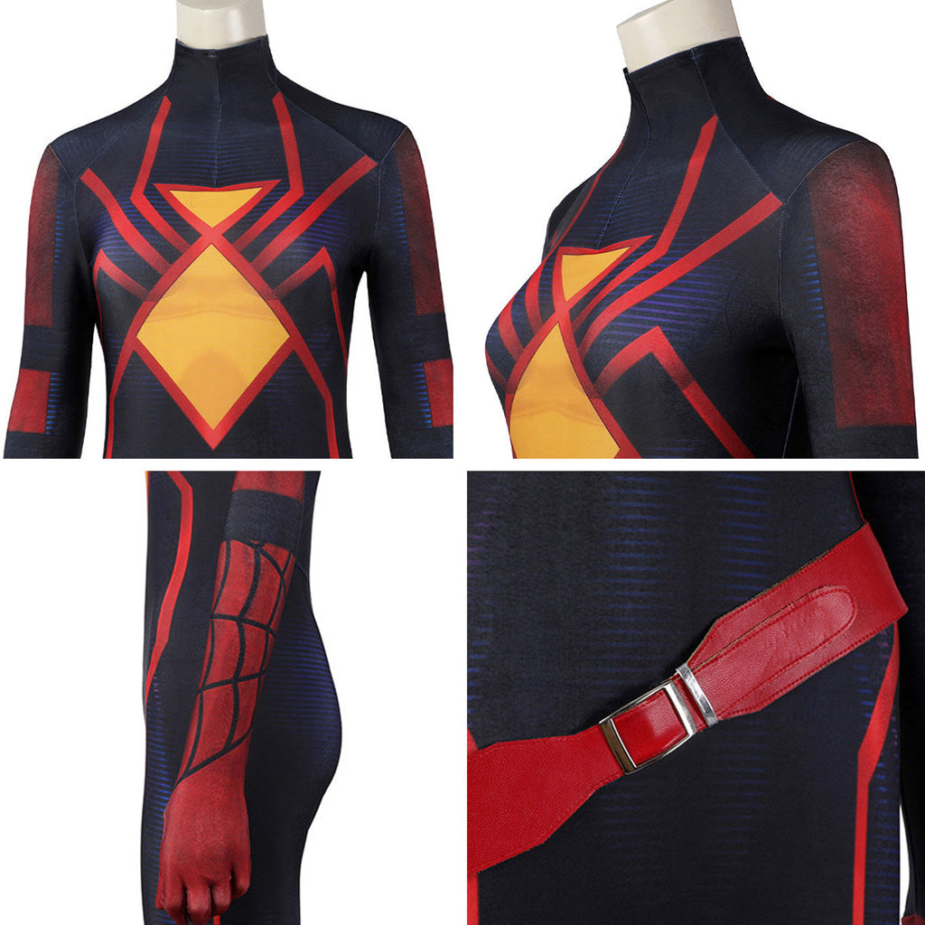 Across the Spider-Verse Jessica Drew Spider-Woman Cosplay Costume
