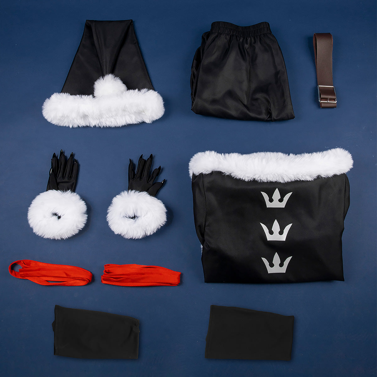 Kingdom Hearts Sora CT Valor Santa Form Cosplay Costume