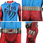 Marvel's Spider-Man 2 Scarlet Spider Cosplay Costume