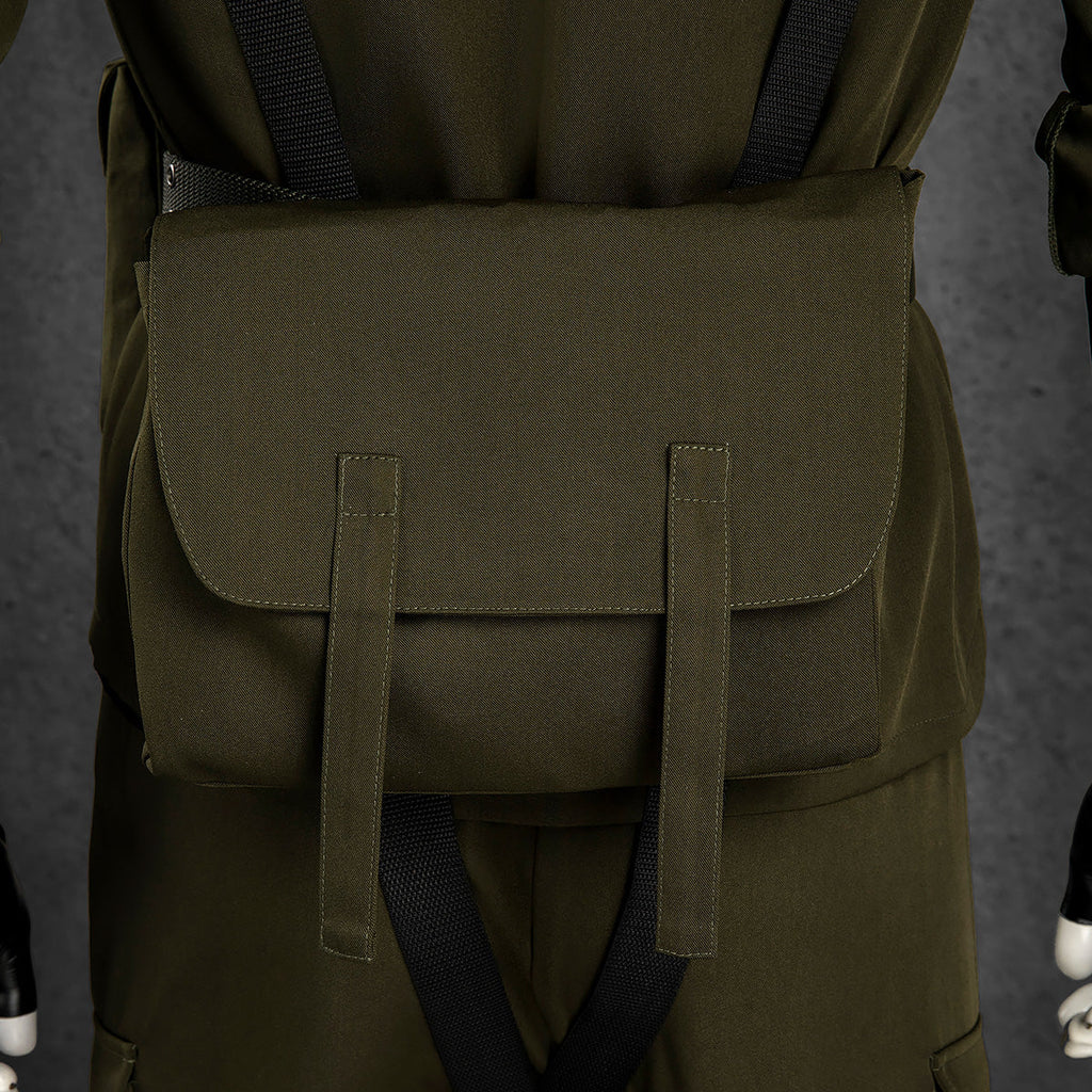 Metal Gear Solid Delta: Snake Eater MGS3 Big Boss Naked Snake John Solid Snake Green Cosplay Costume
