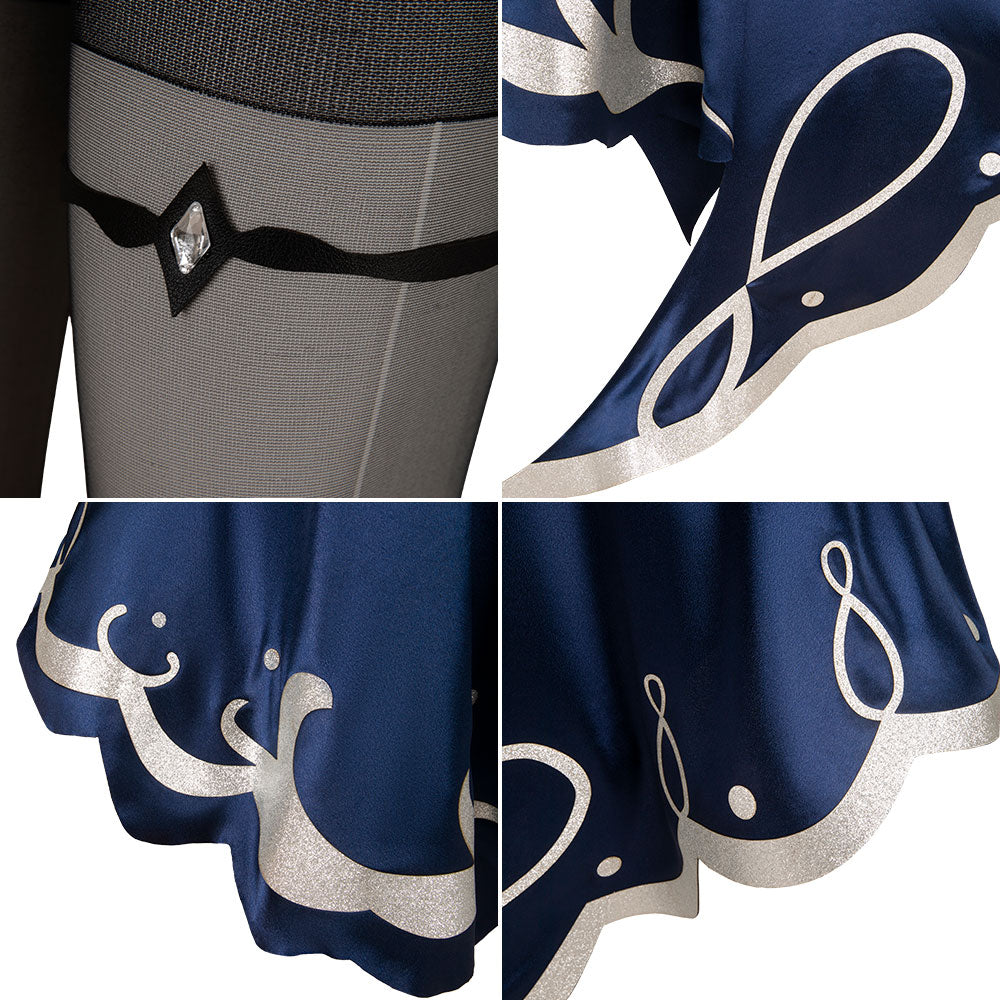Genshin Impact Focalors Furina Dress Cosplay Costume