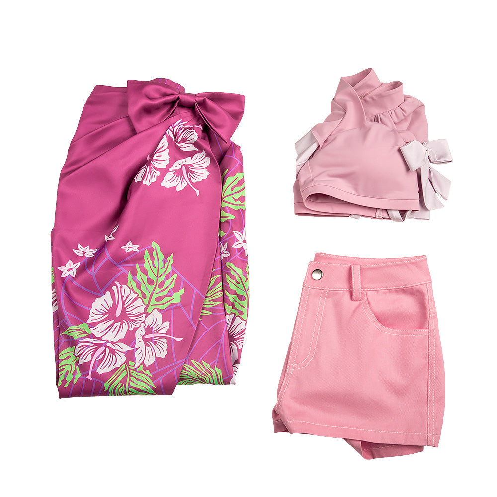 Final Fantasy VII Rebirth Aerith Gainsborough Beachwear Costume