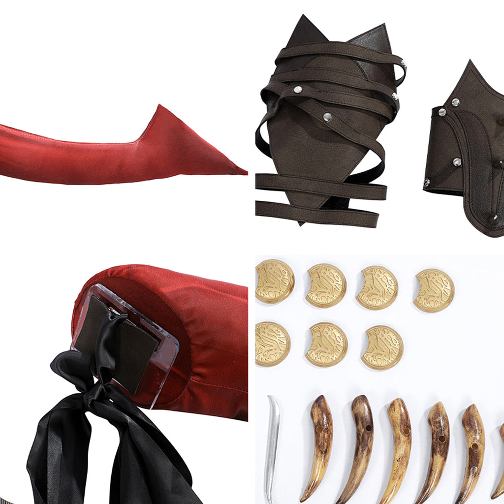 Baldur's Gate 3 Karlach Black Cosplay Costume