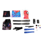 Spider-Verse Spider-Punk Hobie Cosplay Costume with Wig