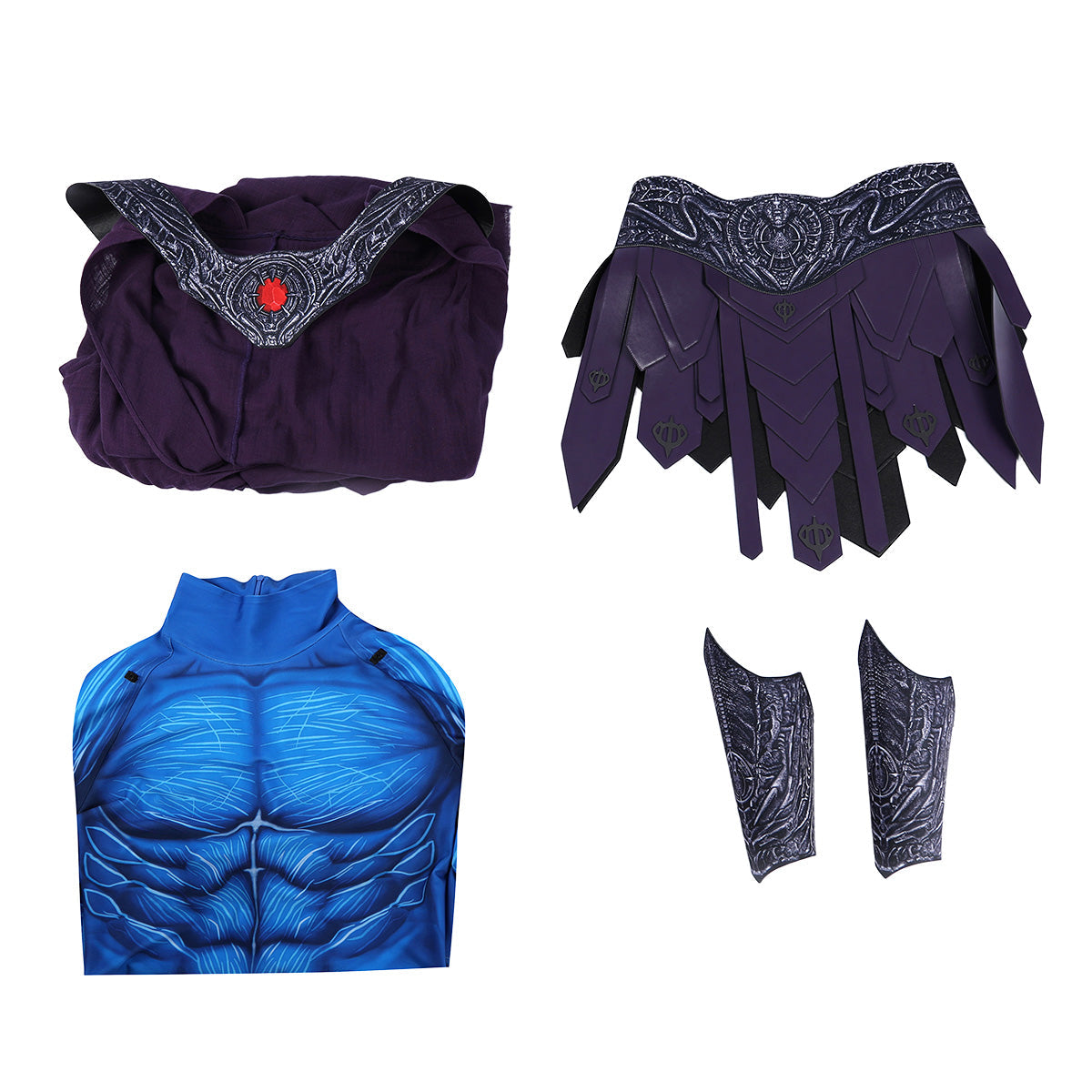 Masters of the Universe Skeletor Cosplay Costume