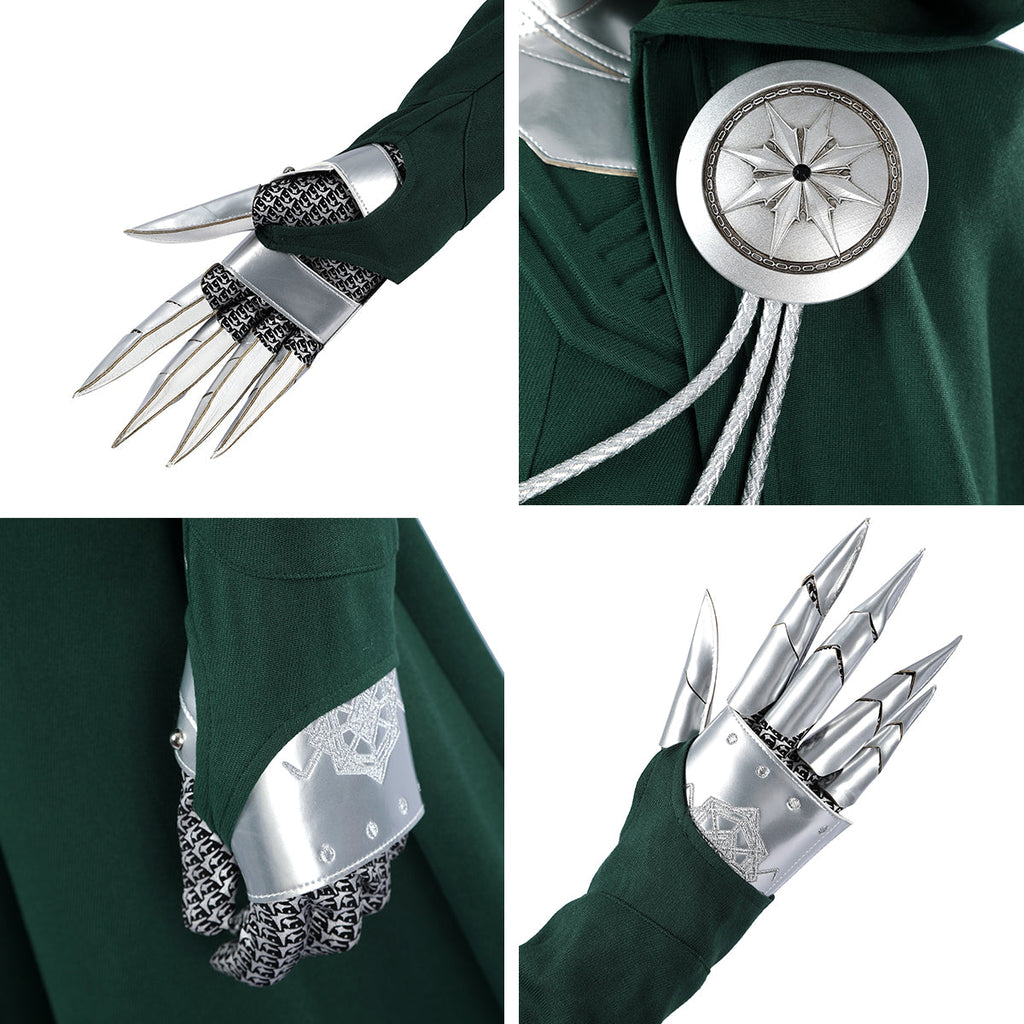 Avengers: Doomsday Latverian Witch Green Cosplay Costume