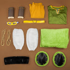One Piece Roronoa Zoro Elbaf Yellow Pants Cosplay Costume