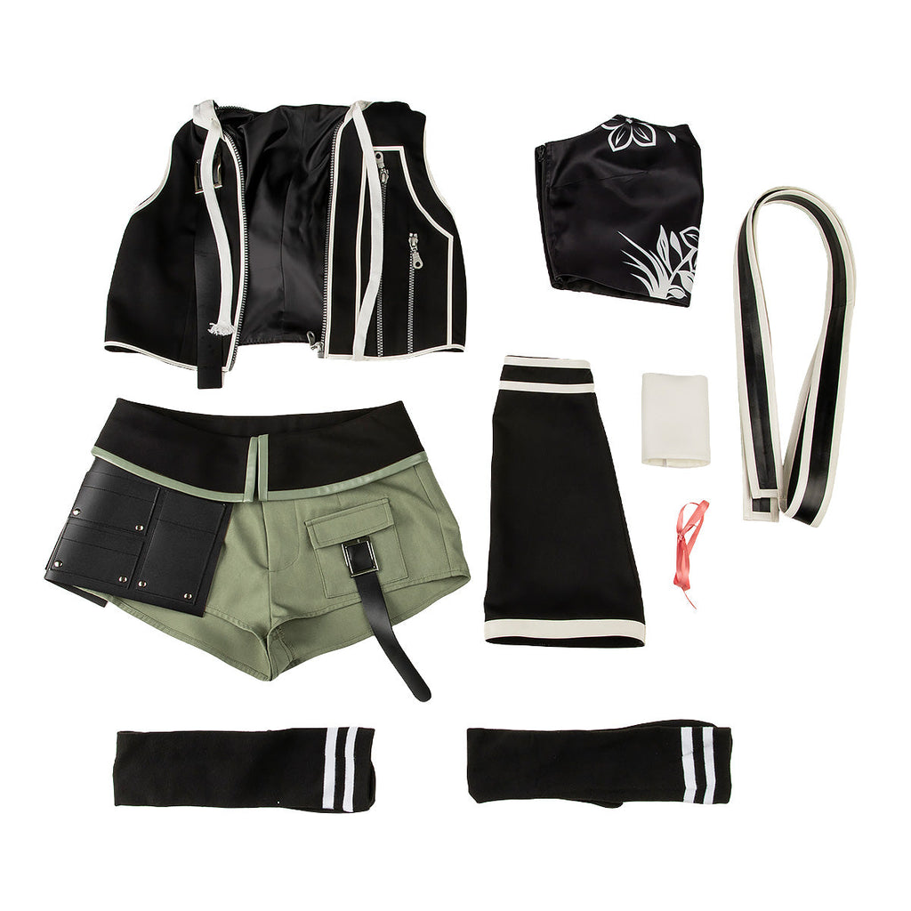 Final Fantasy VII Yuffie Kisaragi Cosplay Costume - A Edition