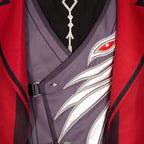 Genshin Impact Diluc Red Dead of Night Cosplay Costume