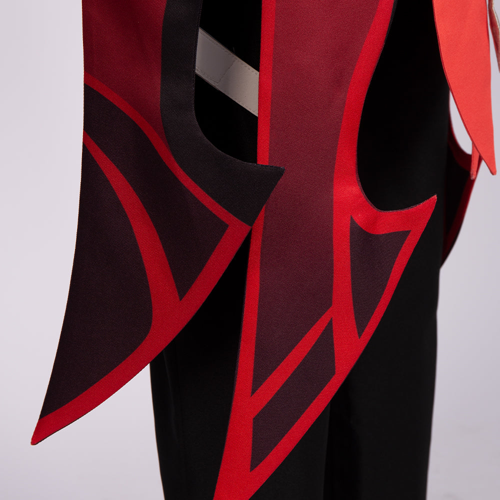 Genshin Impact Diluc Red Dead of Night Cosplay Costume