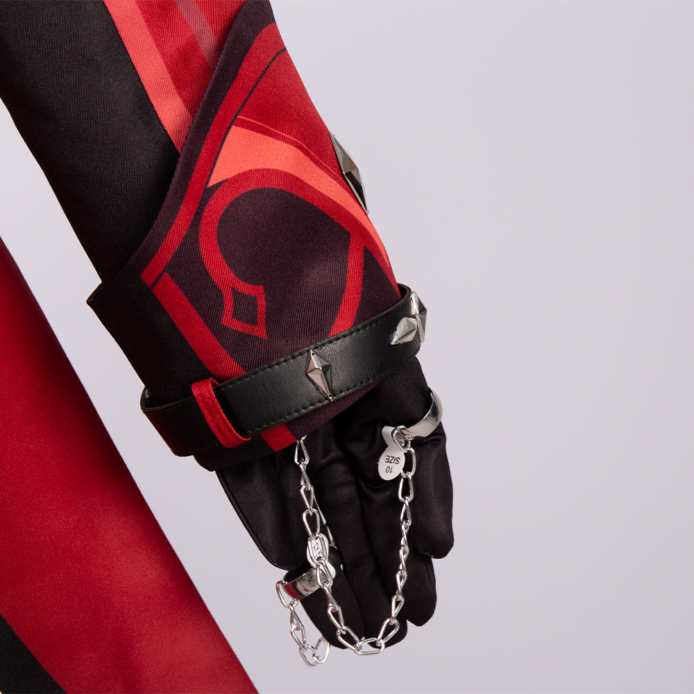 Genshin Impact Diluc Red Dead of Night Cosplay Costume