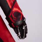 Genshin Impact Diluc Red Dead of Night Cosplay Costume