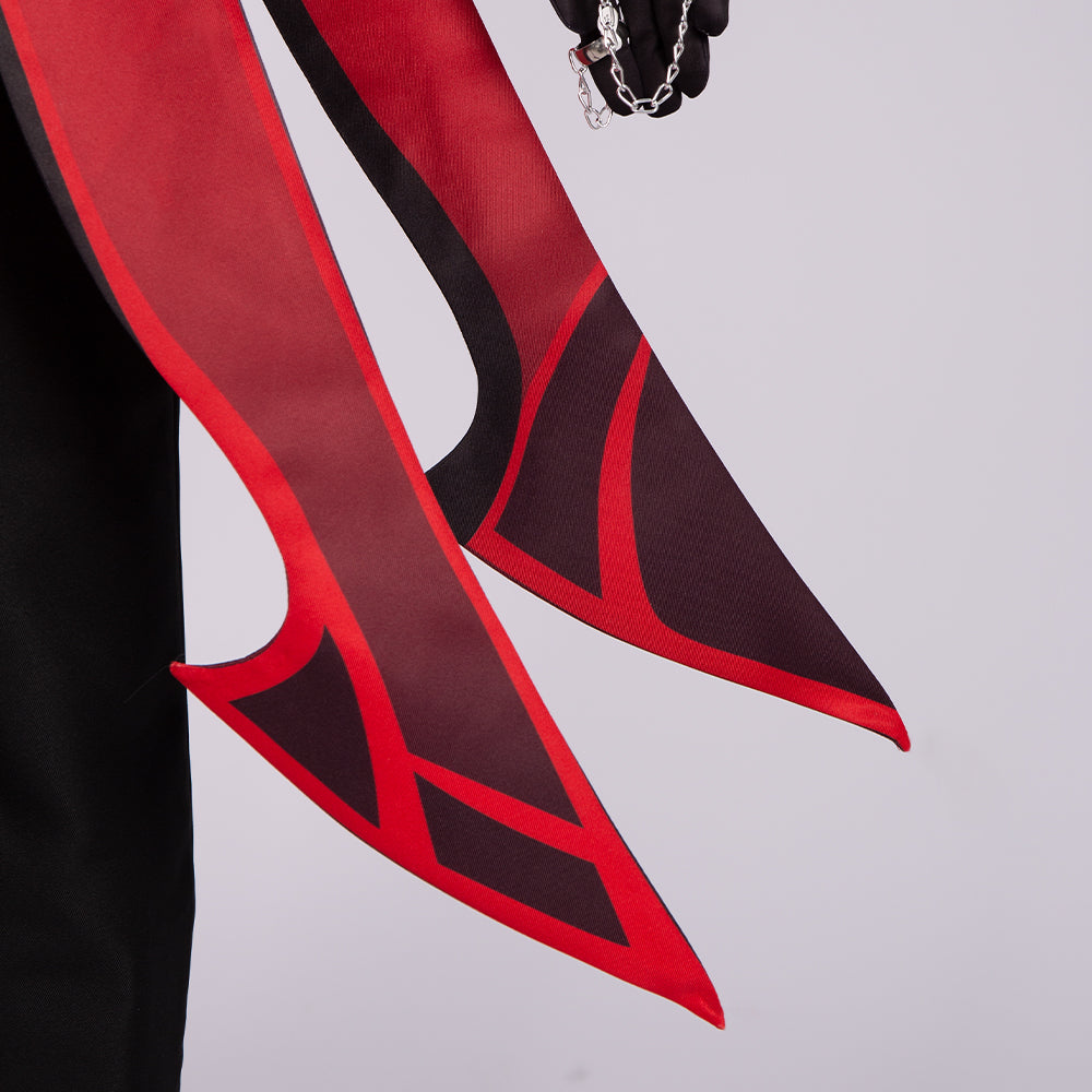 Genshin Impact Diluc Red Dead of Night Cosplay Costume
