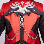 Genshin Impact Diluc Red Dead of Night Cosplay Costume