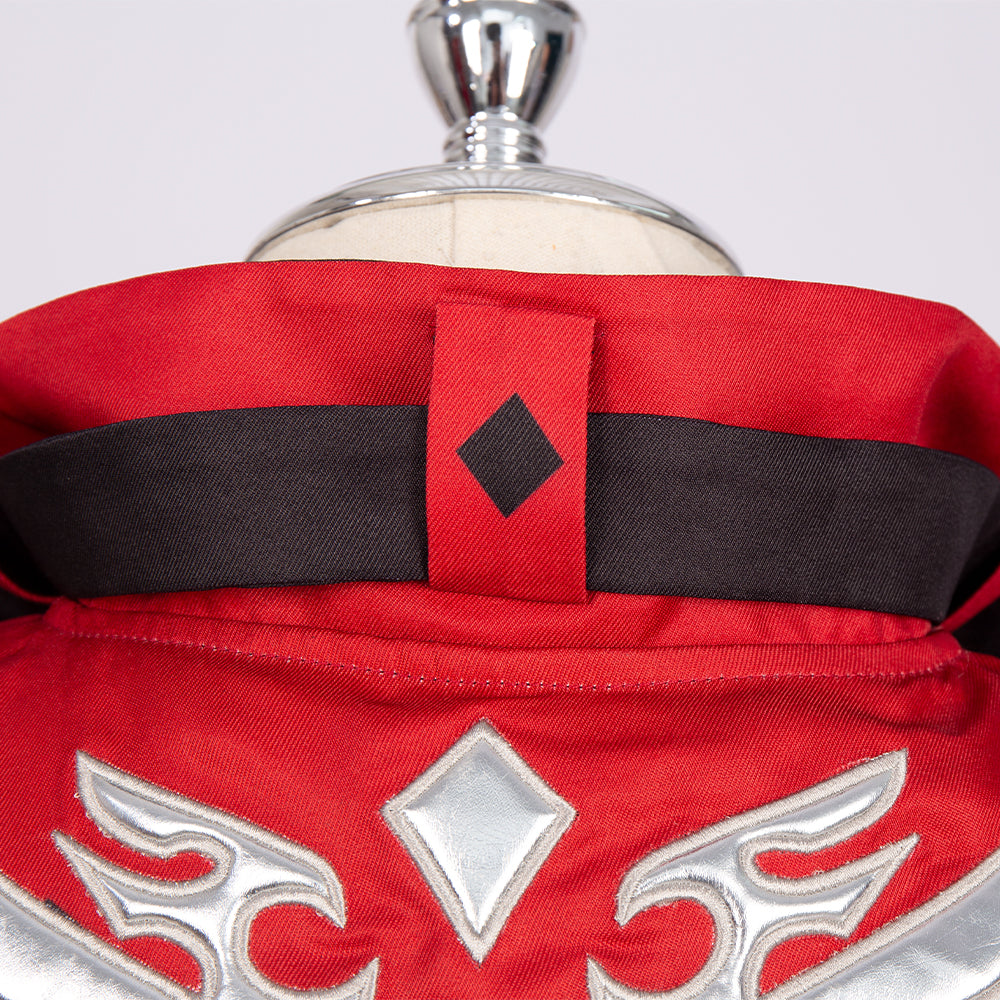 Genshin Impact Diluc Red Dead of Night Cosplay Costume