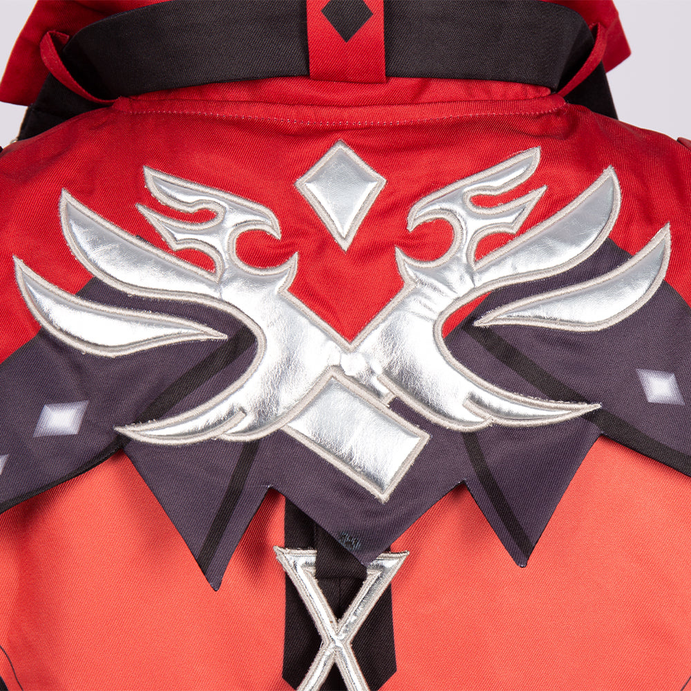 Genshin Impact Diluc Red Dead of Night Cosplay Costume