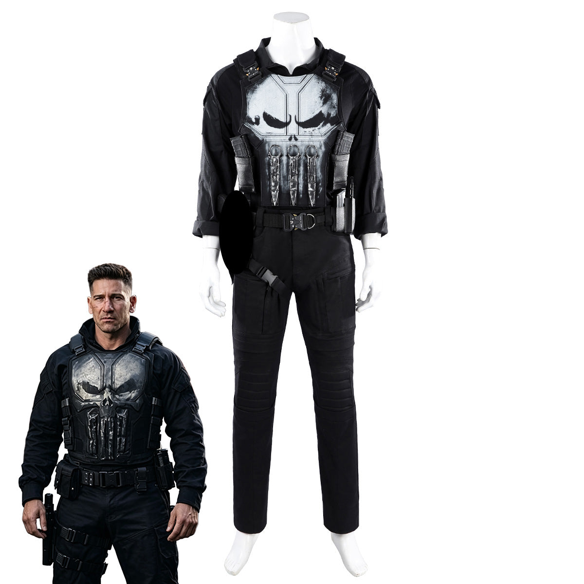 Spider-Man: Brand New Day Punisher Cosplay Costume