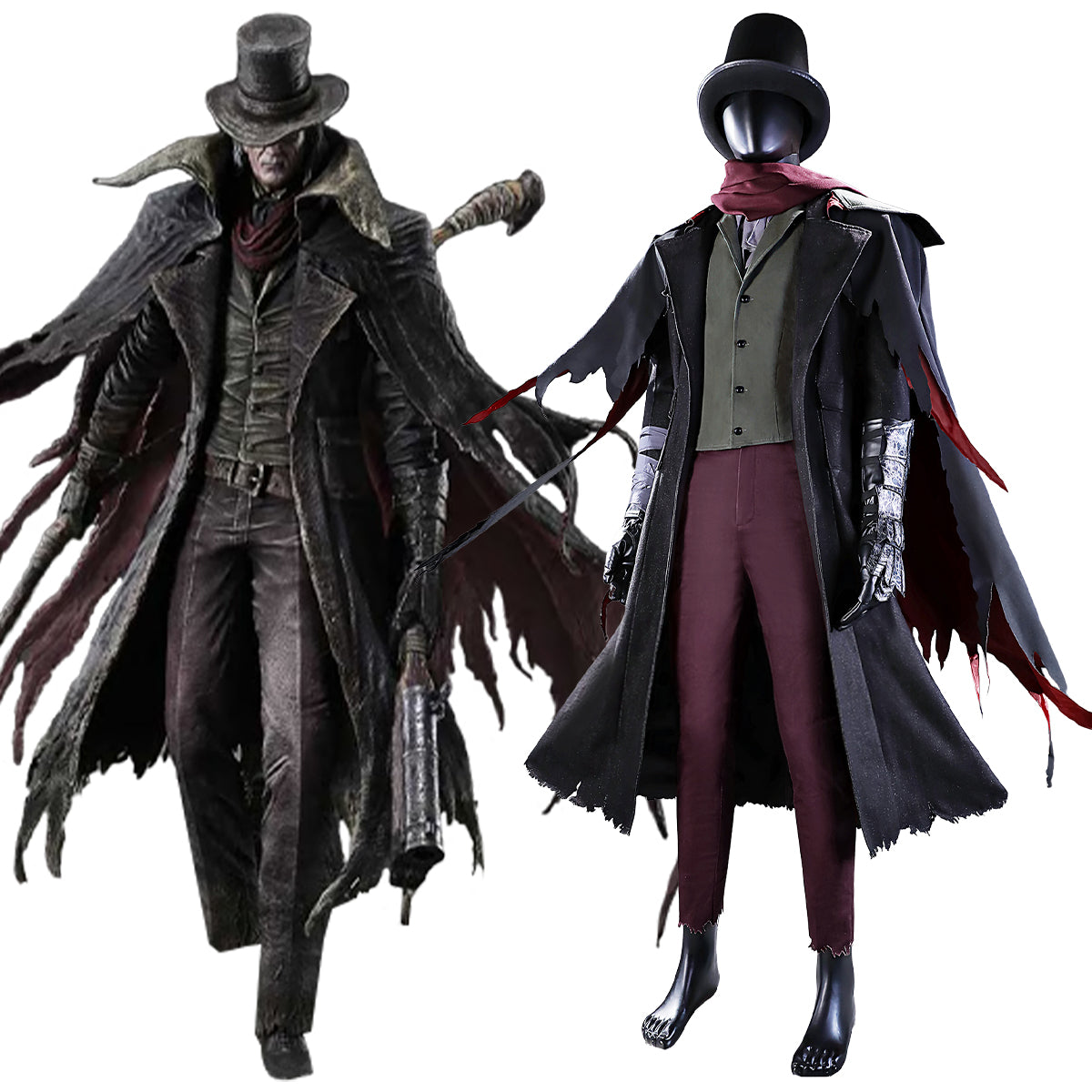 Bloodborne Gehrman the First Hunter Cosplay Costume