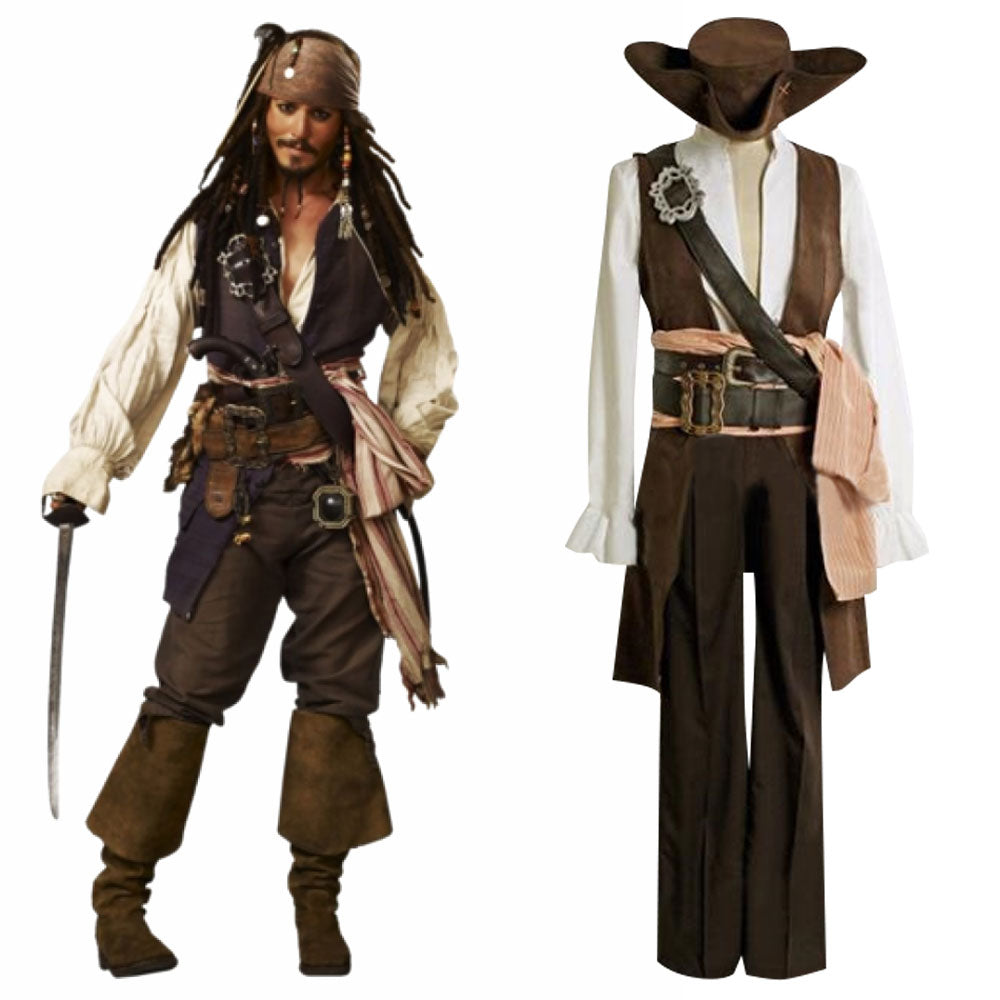 Jack Sparrow C Edition Cosplay Costume