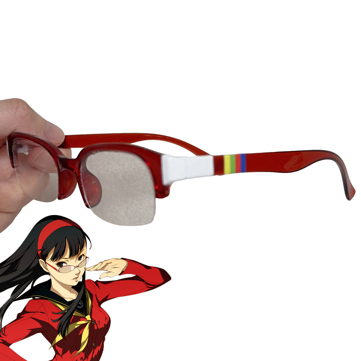 Persona 4 Revival Yukiko Amagi Glasses Cosplay Accessory Prop