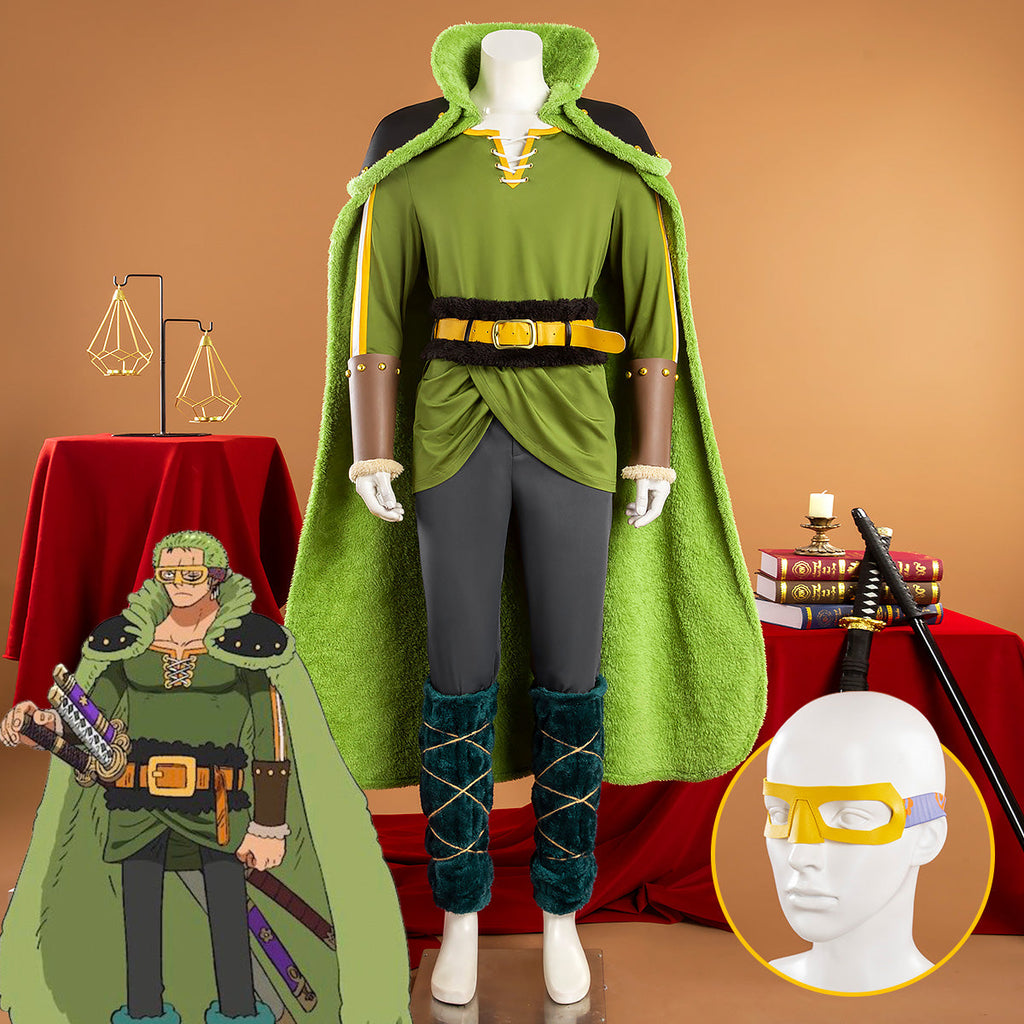 One Piece Roronoa Zoro Elbaf Cosplay Costume
