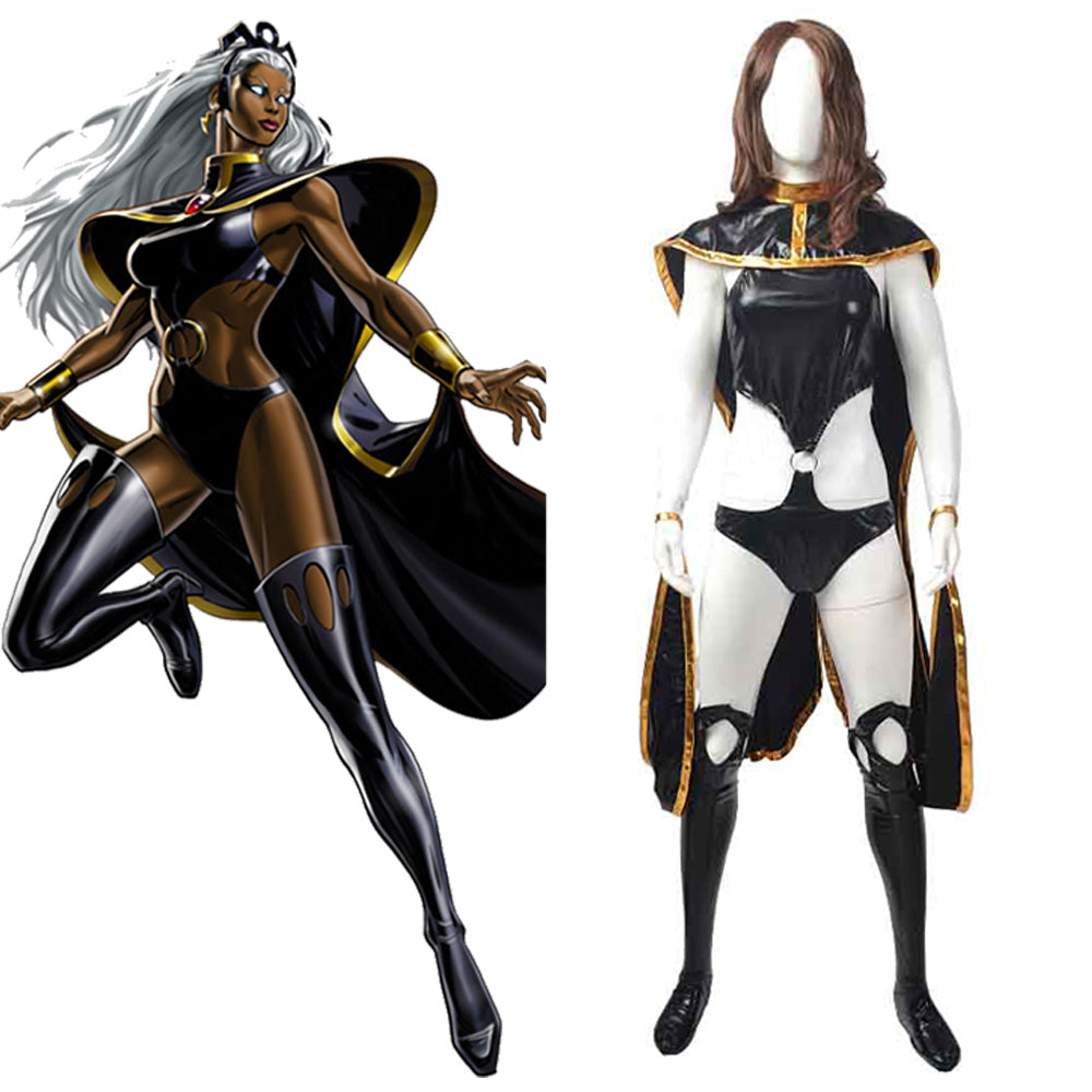 Marvel X-Men Storm Jumpsuit Cosplay Costume