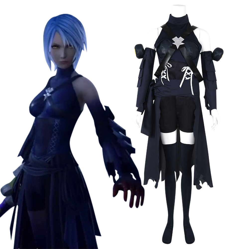 Kingdom Hearts III Aqua Cosplay Costume