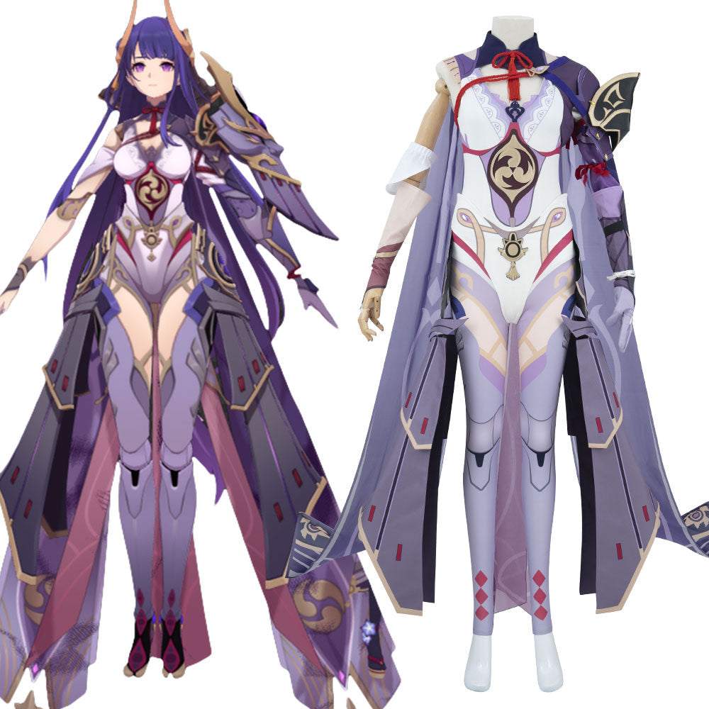 Genshin Impact Raiden Shogun Weekly Boss Cosplay Costume