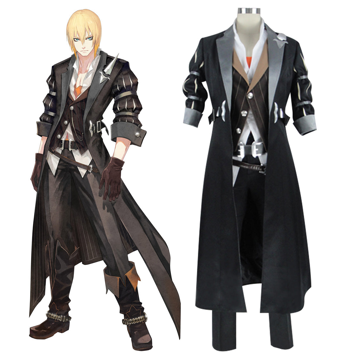 Tales of Berseria Eizen Cosplay Costume